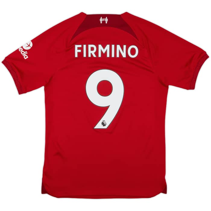 2022-23 Liverpool Home Shirt Firmino #9 - 9/10 - (S)
