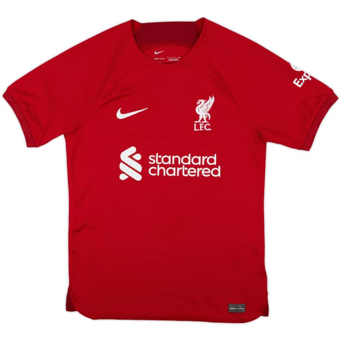 2022-23 Liverpool Home Shirt Firmino #9 - 9/10 - (S)