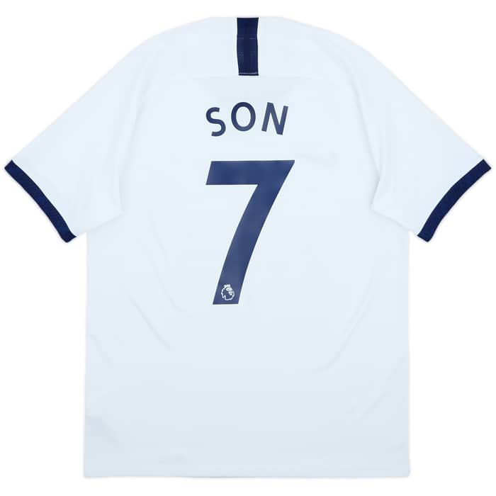 2019-20 Tottenham Home Shirt Son #7 - 8/10 - (M)