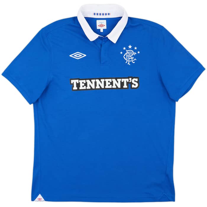 2010-11 Rangers Home Shirt - 8/10 - (L)