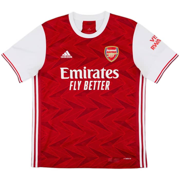 2020-21 Arsenal Home Shirt Saka #7 - 7/10 - (L)