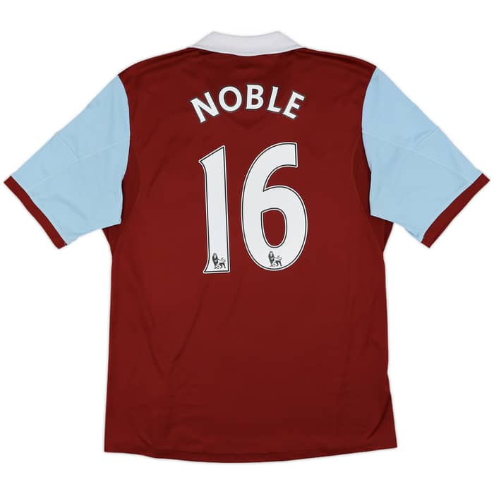 2013-14 West Ham Home Shirt Noble #16 - 9/10 - (L)