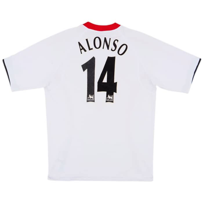 2005-06 Liverpool Away Shirt Alonso #14 - 7/10 - (M)