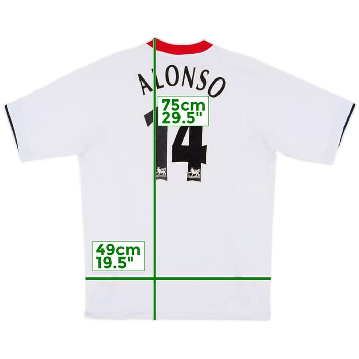2005-06 Liverpool Away Shirt Alonso #14 - 7/10 - (M)