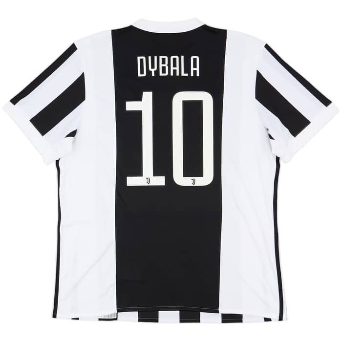 2017-18 Juventus Home Shirt Dybala #10 - 8/10 - (XL)