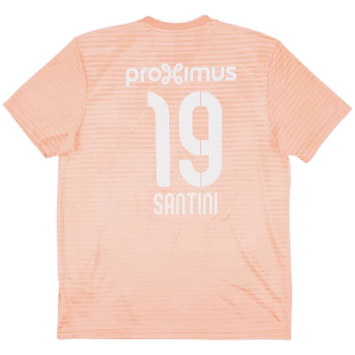 2018-19 Anderlecht Away Shirt Santini #9 - 9/10 - (L)