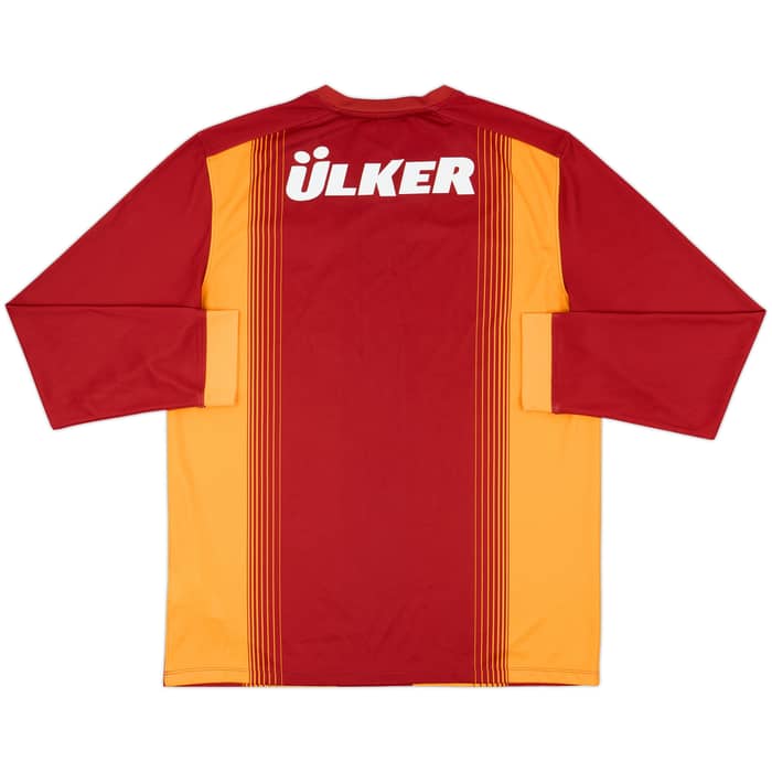 2014-15 Galatasaray Home L/S Shirt - 8/10 - (L)