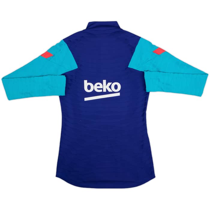 2020-21 Barcelona Nike Vaporknit 1/4 Zip Drill Top - 7/10 - (XS)