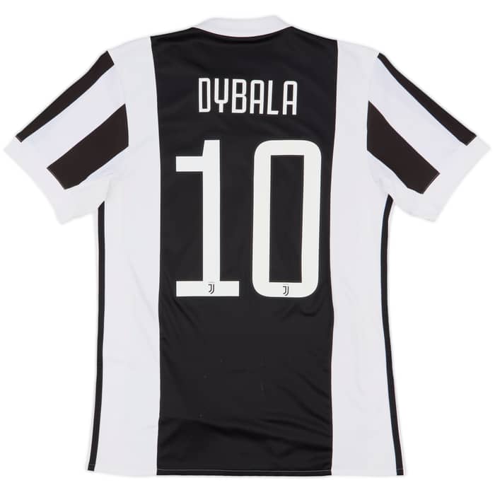 2017-18 Juventus Home Shirt Dybala #10 - 7/10 - (S)