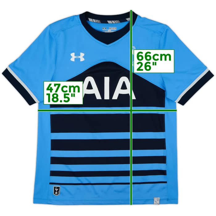 2015-16 Tottenham Away Shirt - 9/10 - (XL.Boys)