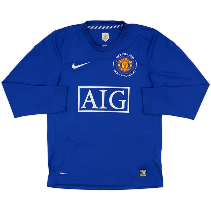2008-09 Manchester United Third L/S Shirt Ronaldo #7 - 7/10 - (S)