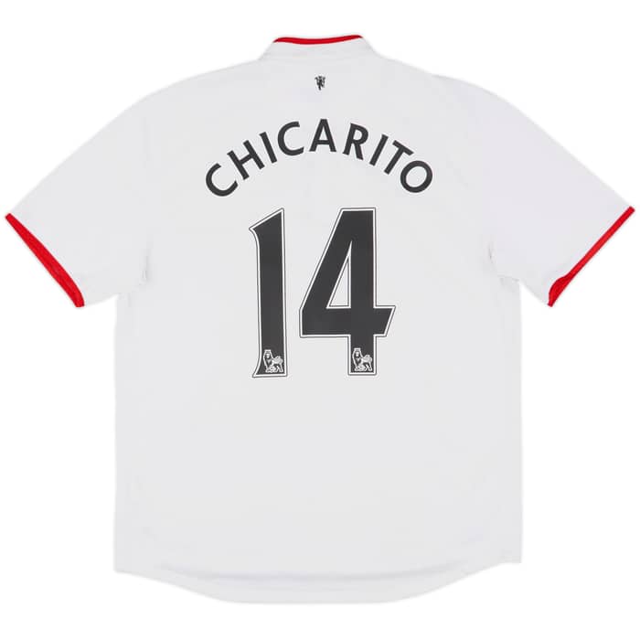 2012-14 Manchester United Away Shirt Chicharito #14 - 6/10 - (L)