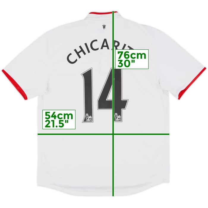 2012-14 Manchester United Away Shirt Chicharito #14 - 6/10 - (L)