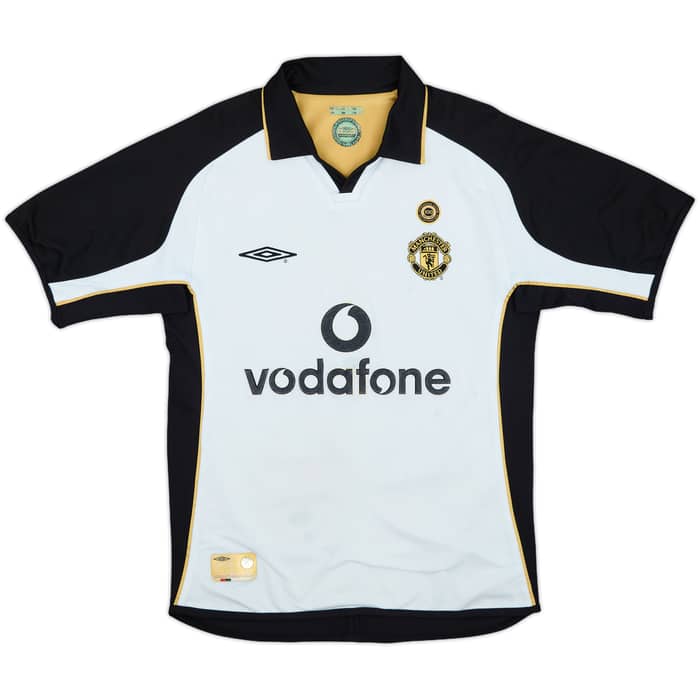 2001-02 Manchester United Centenary Away/Third Shirt Scholes #18 - 7/10 - (S)