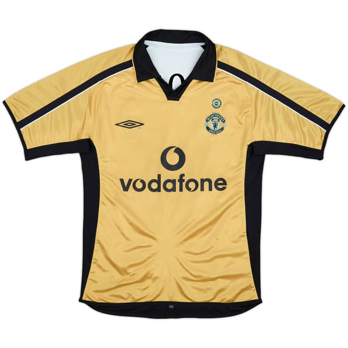 2001-02 Manchester United Centenary Away/Third Shirt Scholes #18 - 7/10 - (S)