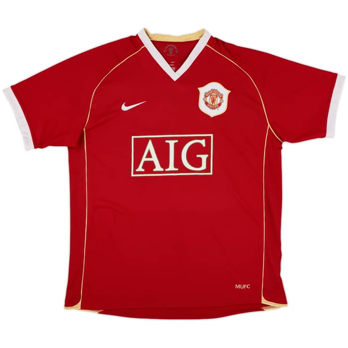 2006-07 Manchester United Home Shirt Rooney #8 - 7/10 - (L)