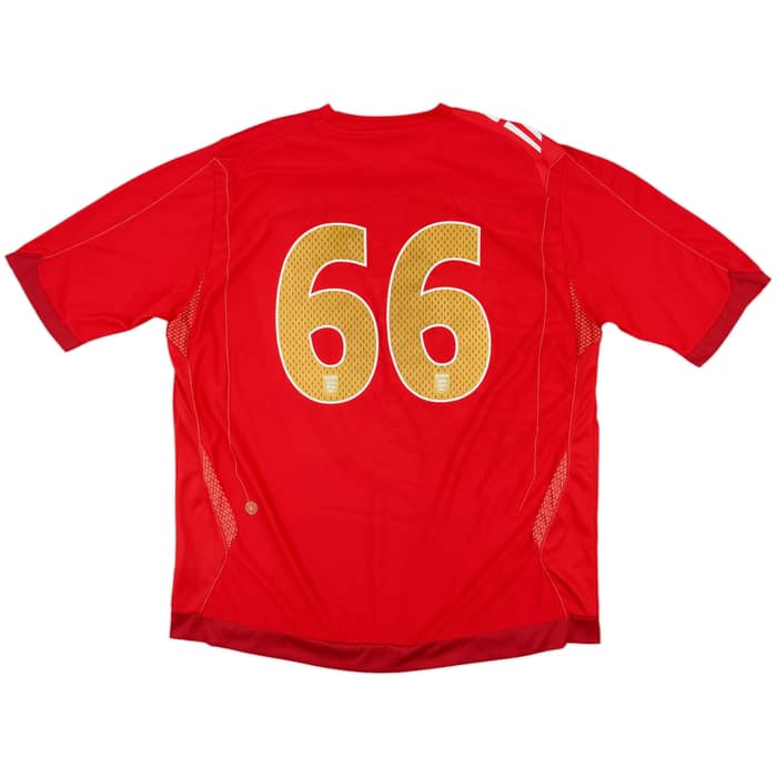2006-08 England Away Shirt #66 - 9/10 - (XXL)