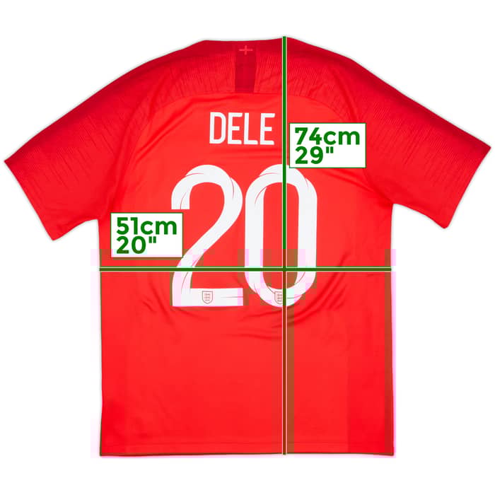 2018-19 England Away Shirt Dele #20 - 10/10 - (M)