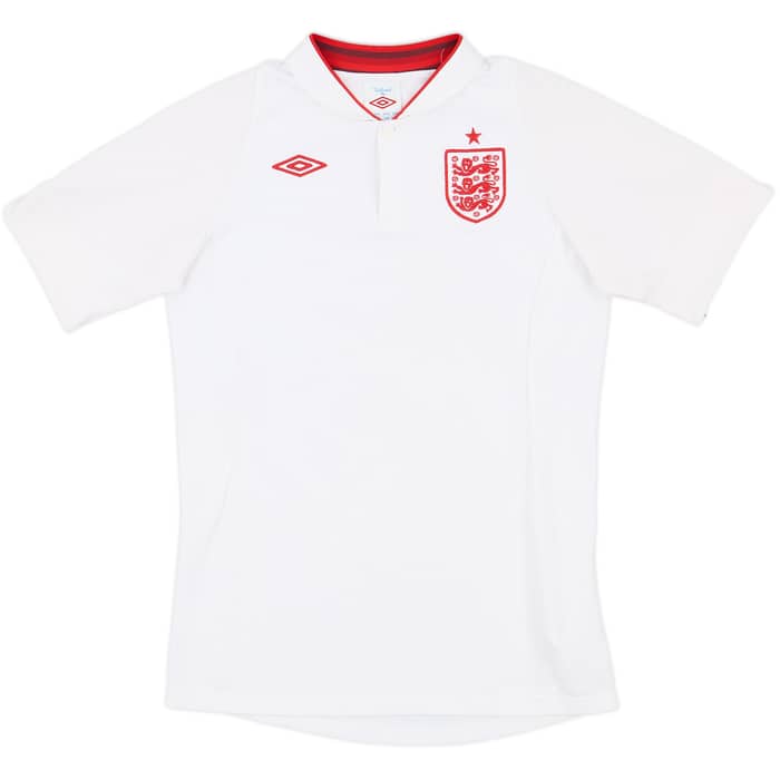 2012-13 England Home Shirt - 8/10 - (XL.Boys)