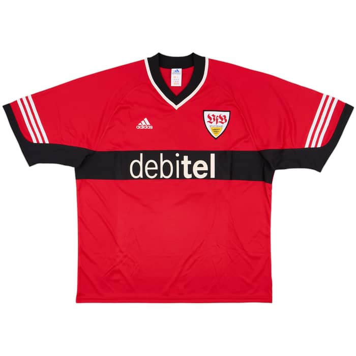 2001-02 Stuttgart Away Shirt Soldo #20 - 8/10 - (XL)