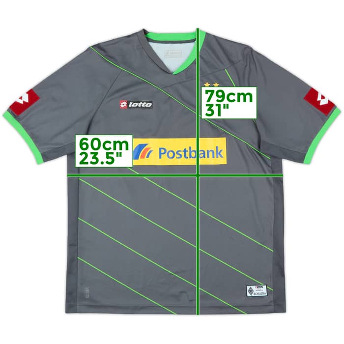 2011-12 Borussia Monchengladbach Away Shirt - 7/10 - (XL)