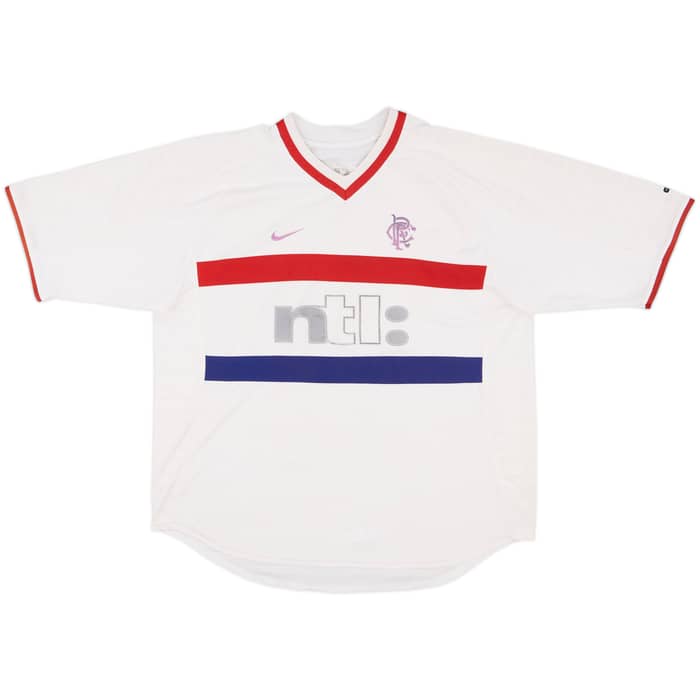 2000-01 Rangers Away Shirt - 4/10 - (XL)