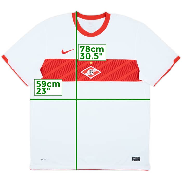 2011-12 Spartak Moscow Away Shirt - 7/10 - (XL)
