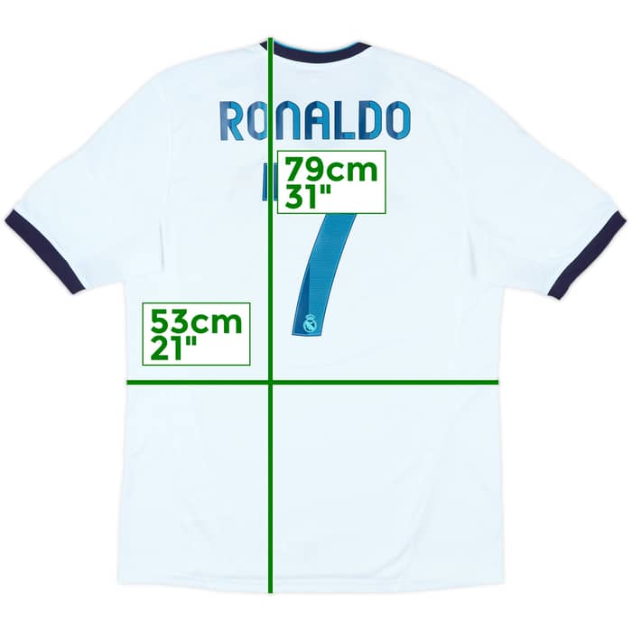 2012-13 Real Madrid Home Shirt Ronaldo #7 - 7/10 - (L)