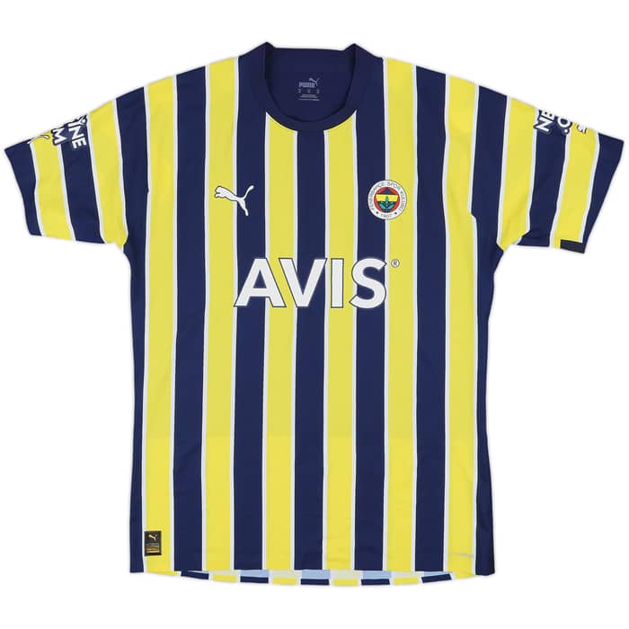 2022-23 Fenerbahce Authentic Home Shirt - 8/10 - (XL)