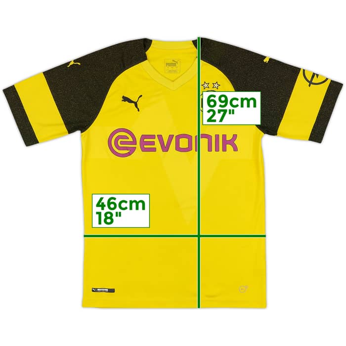 2018-19 Borussia Dortmund Home Shirt - 7/10 - (S)