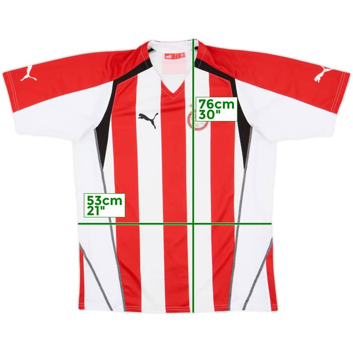 2005-06 Olympiakos Home Shirt - 7/10 - (XL)