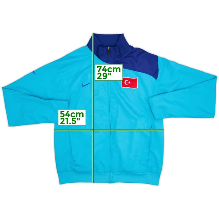 2008-09 Turkey Nike Track Jacket - 8/10 - (M)