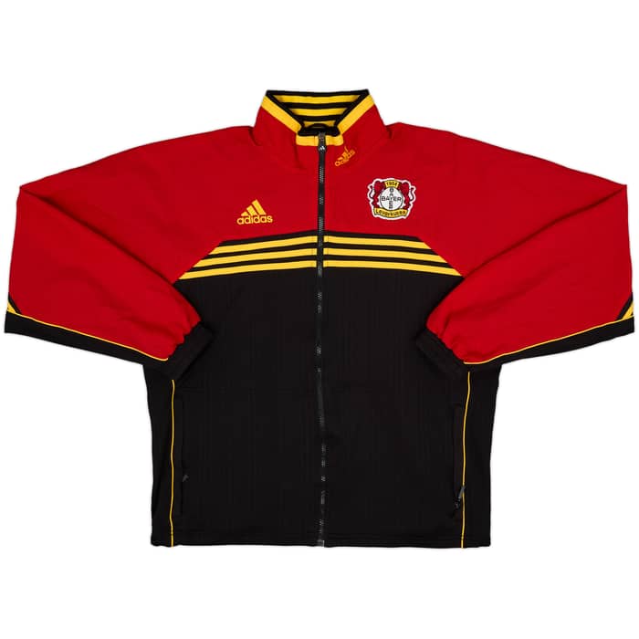 1998-00 Bayer Leverkusen adiads Track Jacket - 9/10 - (M/L)