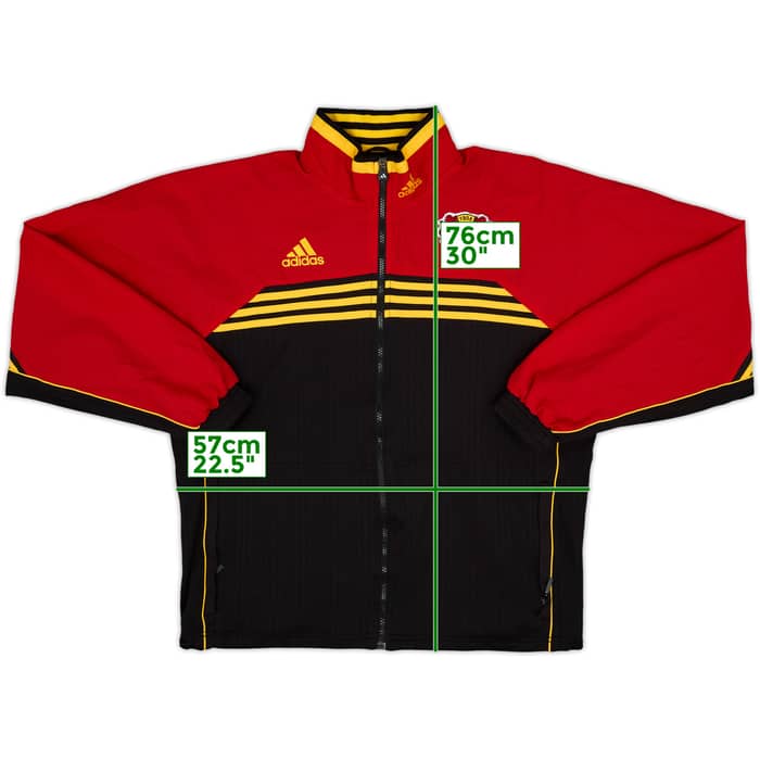 1998-00 Bayer Leverkusen adiads Track Jacket - 9/10 - (M/L)