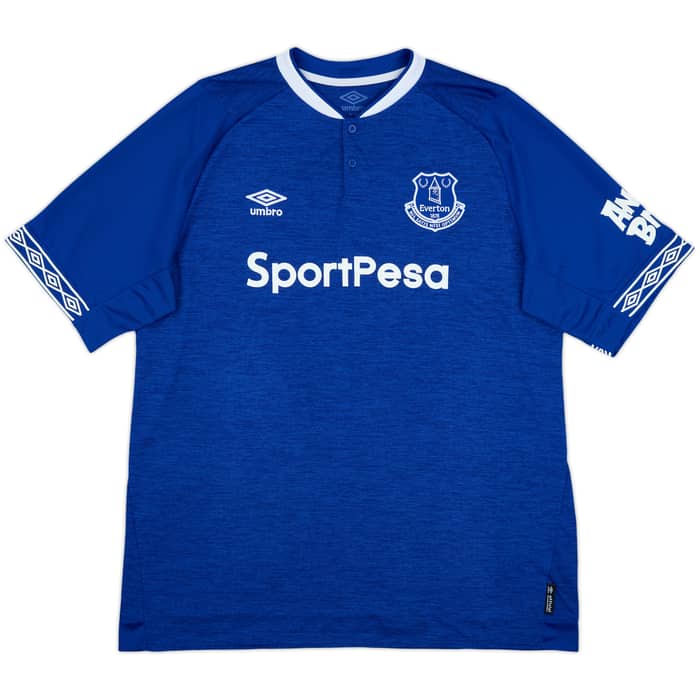 2018-19 Everton Home Shirt Baines #3 - 10/10 - (XXL)