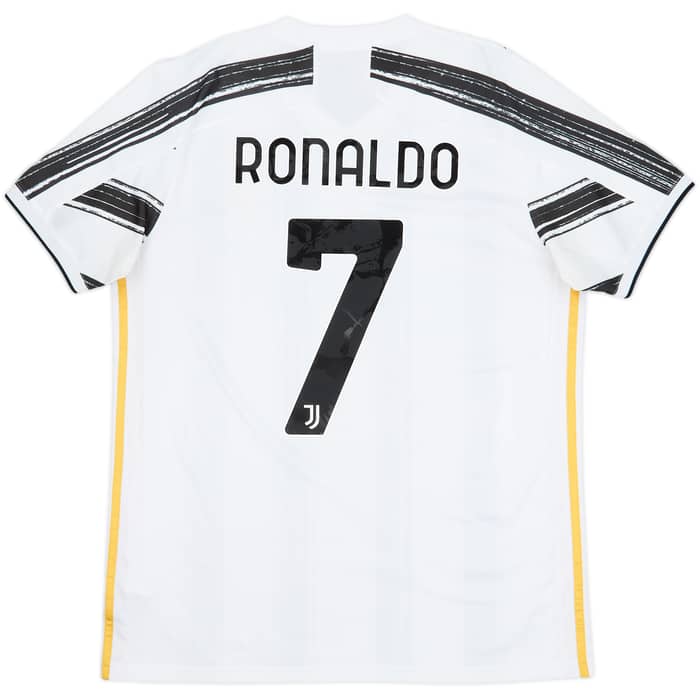 2020-21 Juventus Home Shirt Ronaldo #7 - 8/10 - (L)