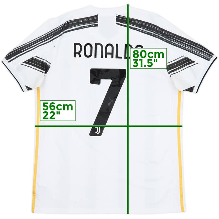2020-21 Juventus Home Shirt Ronaldo #7 - 8/10 - (L)
