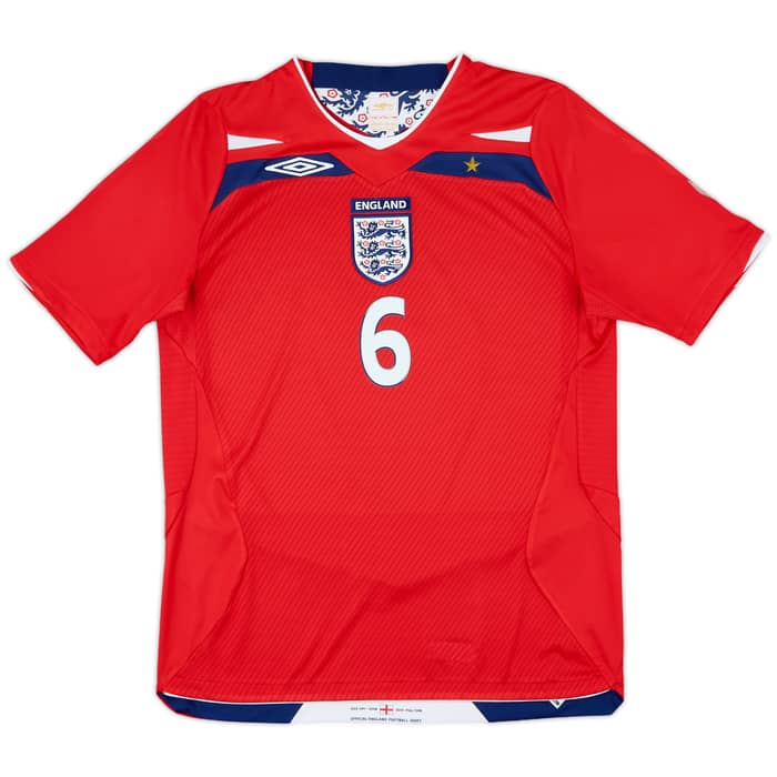 2008-10 England Away Shirt Terry #6 - 9/10 - (M)