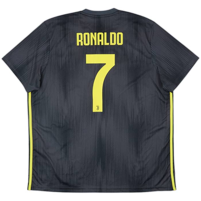 2018-19 Juventus Third Shirt Ronaldo #7 - 9/10 - (XXL)