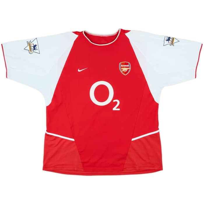 2002-04 Arsenal Home Shirt Henry #14 - 8/10 - (XXL)