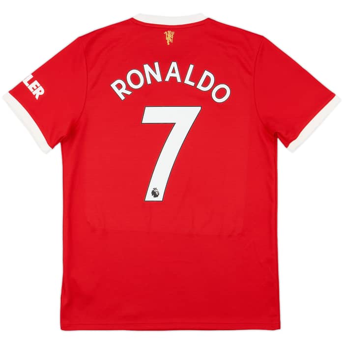 2021-22 Manchester United Home Shirt Ronaldo #7 - 10/10 - (M)