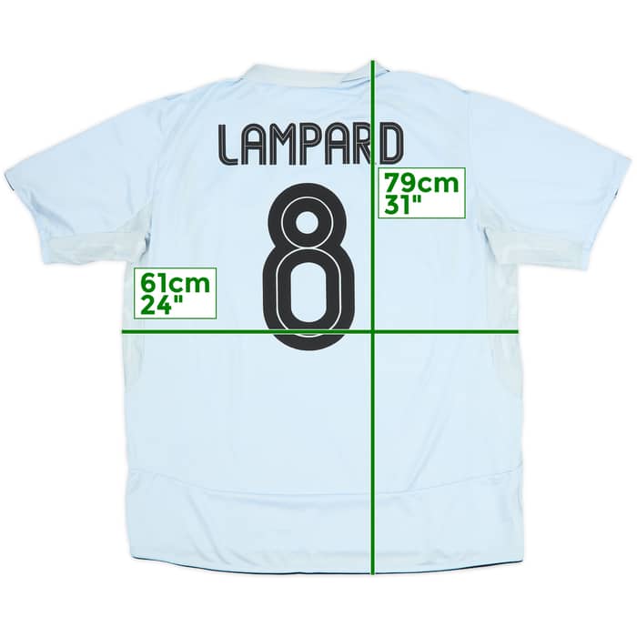 2005-06 Chelsea Away Shirt Lampard #8 - 7/10 - (XXL)