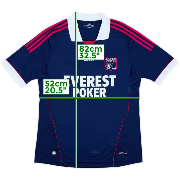 2011-12 Lyon Away Shirt - 8/10 - (L)