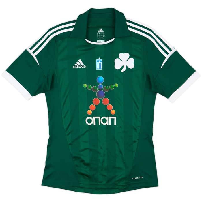 2012-13 Panathinaikos Home Shirt - 8/10 - (M)