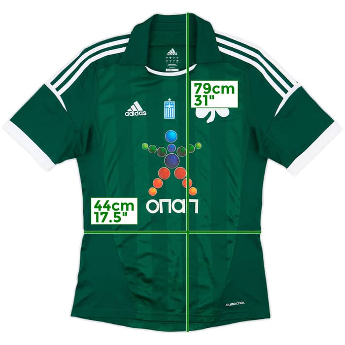 2012-13 Panathinaikos Home Shirt - 8/10 - (M)