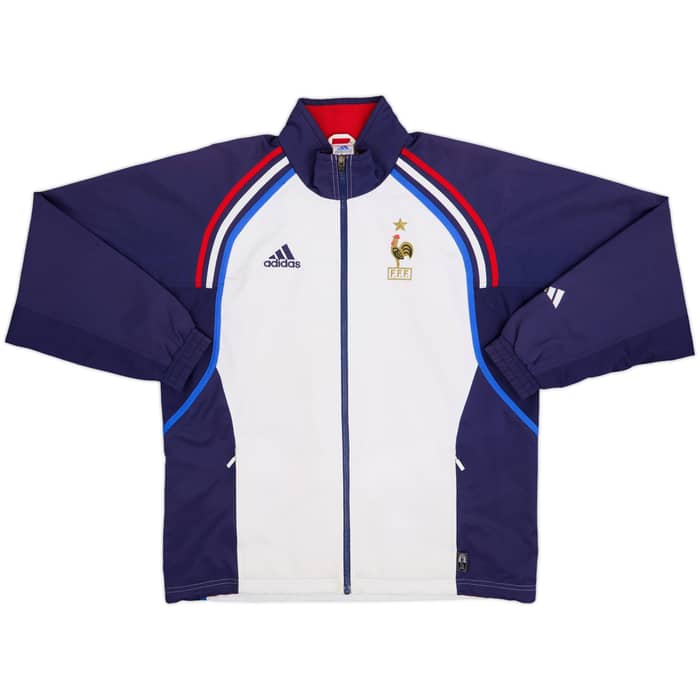 2000-02 France adidas Track Jacket - 8/10 - (M)