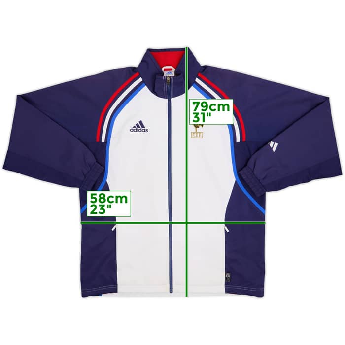 2000-02 France adidas Track Jacket - 8/10 - (M)