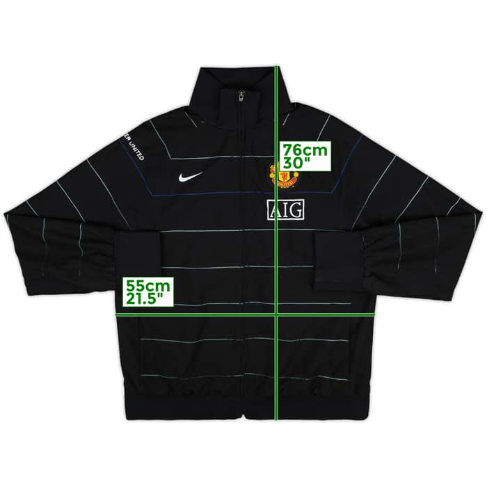 2008-09 Manchester United Nike Track Jacket - 7/10 - (M)