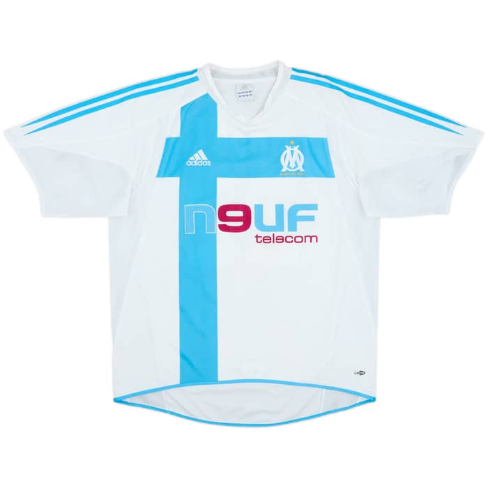 2004-05 Olympique Marseille Home Shirt Nasri #22 - 10/10 - (L)