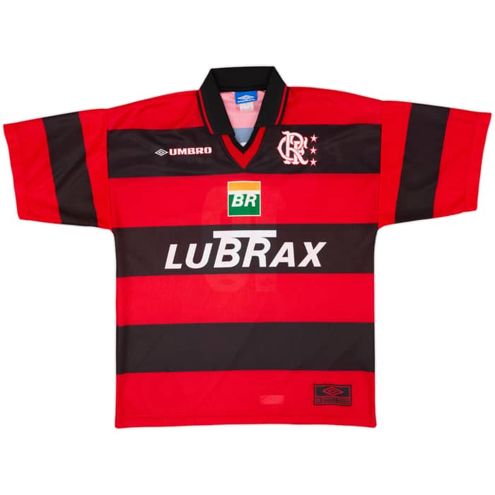 1999 Flamengo Home Shirt #10 - 9/10 - (L)